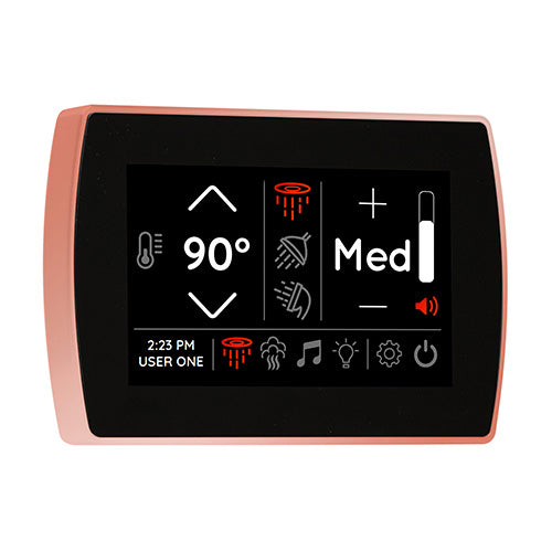 ThermaSol SignaTouch Digital Steam Shower Control, Touchscreen, 5 Inch - image 10