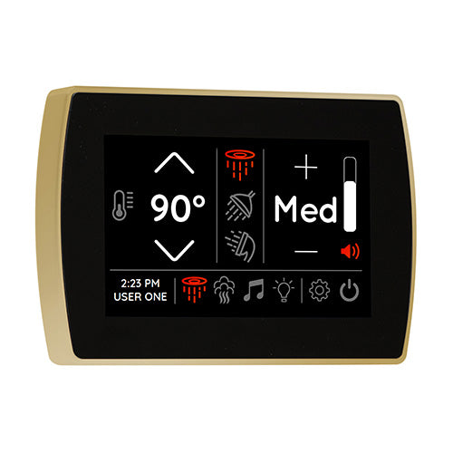 ThermaSol SignaTouch Digital Steam Shower Control, Touchscreen, 5 Inch - image 13