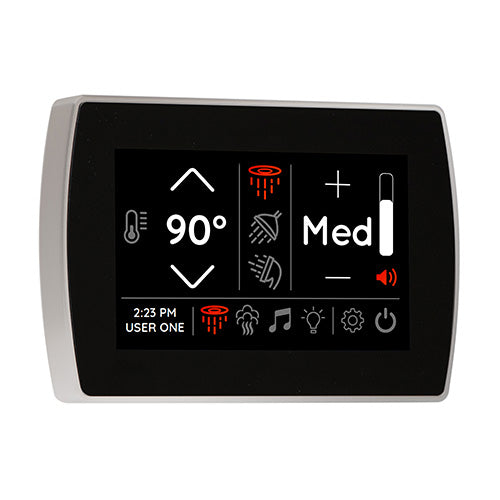 ThermaSol SignaTouch Digital Steam Shower Control, Touchscreen, 5 Inch - image 14