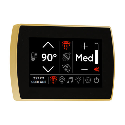 ThermaSol SignaTouch Digital Steam Shower Control, Touchscreen, 5 Inch - image 15