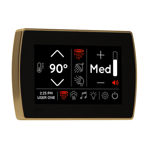 ThermaSol SignaTouch Digital Steam Shower Control, Touchscreen, 5 Inch - image 17