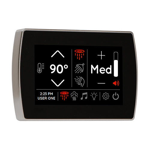 ThermaSol SignaTouch Digital Steam Shower Control, Touchscreen, 5 Inch - image 18