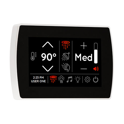 ThermaSol SignaTouch Digital Steam Shower Control, Touchscreen, 5 Inch - image 20