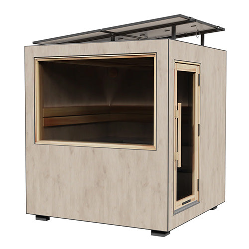 ThermaSol Solaris Sauna Cabin Fully Assembled Outdoor Sauna - image 7