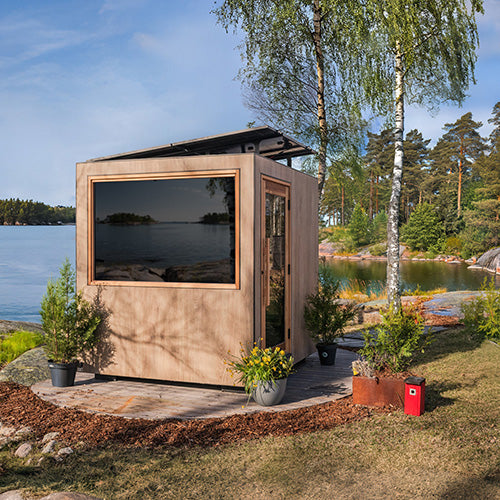 ThermaSol Solaris Sauna Cabin Fully Assembled Outdoor Sauna - image 3