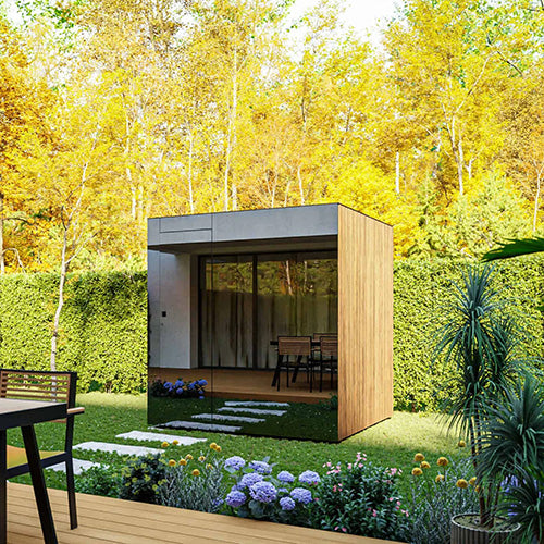 ThermaSol Spectra Sauna Cabin Fully Assembled Outdoor Sauna