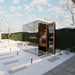 ThermaSol Vue Sauna Cabin Fully Assembled Outdoor Sauna - image 5