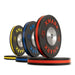 XMARK Striped Premium IWF Training Bumper Plates (KG) Pairs and Sets — in use demonstration