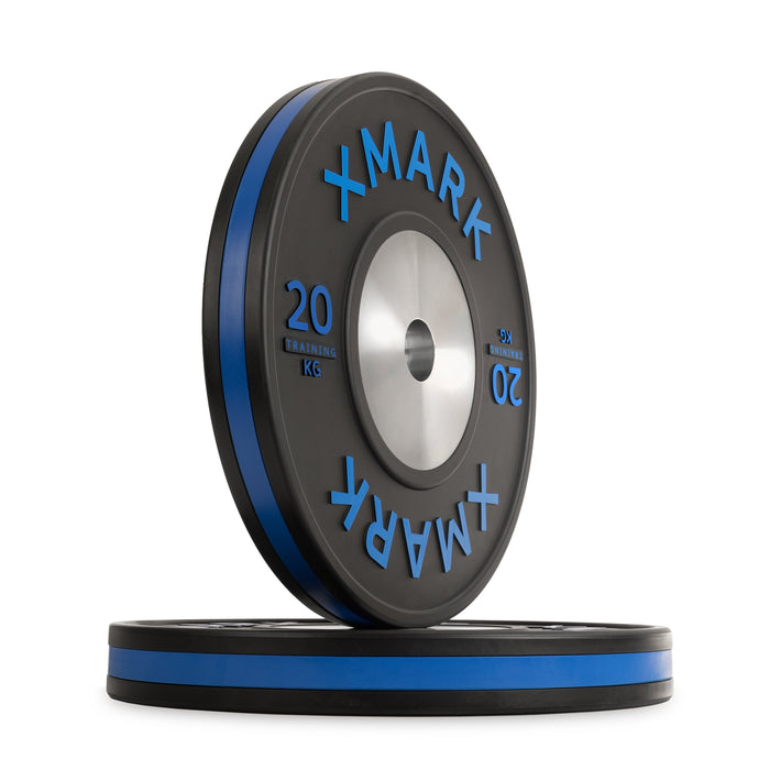 XMARK Competition Training Bumper Plate Pairs (KG) — grip and contact surface