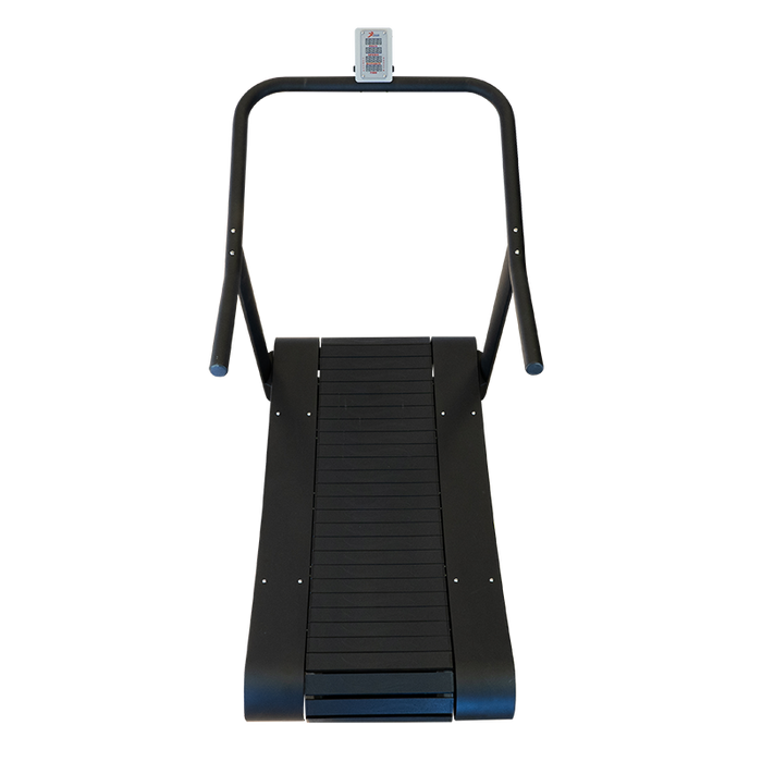 TrueForm Runner TRUEFORM.RUNNER™ Curved Treadmill — handles and grip