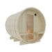 Finnish Sauna Builders Turku Finnish Barrel Sauna with Terrace and WiFi Heater - Finnish Sauna Builders — additional view 10