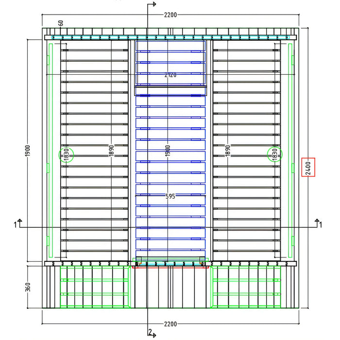 Finnish Sauna Builders Turku Finnish Barrel Sauna with Terrace and WiFi Heater - Finnish Sauna Builders — additional view 15