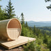 Finnish Sauna Builders Turku Finnish Barrel Sauna with Terrace and WiFi Heater - Finnish Sauna Builders — heater and controls