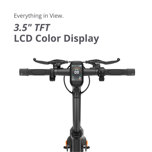 VMAX Mobility Inc VX8 - VMAX Electric Scooter — front with headlight