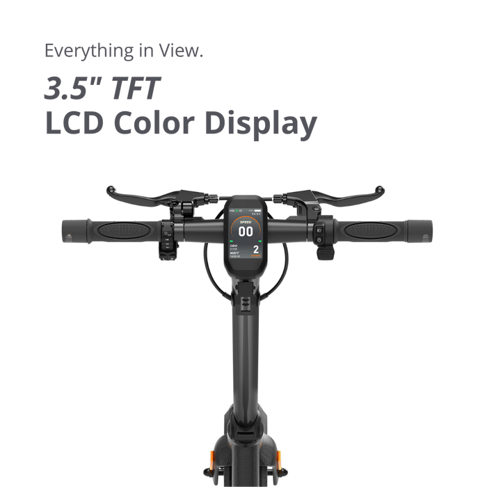 VMAX Mobility Inc VX8 - VMAX Electric Scooter — front with headlight