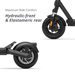 VMAX Mobility Inc NEW VX2 Hub - VMAX Electric Scooter — front with headlight