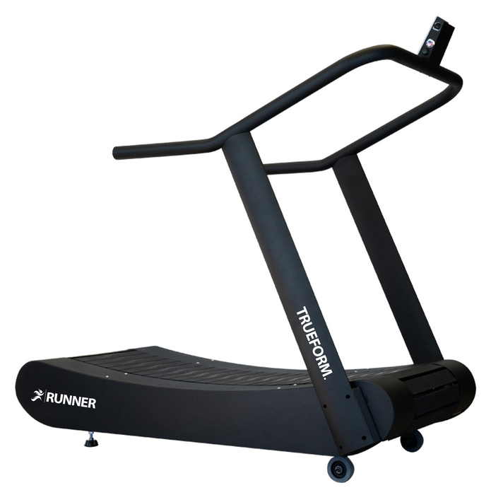 TrueForm Runner TRUEFORM.RUNNER™ Curved Treadmill — console and display