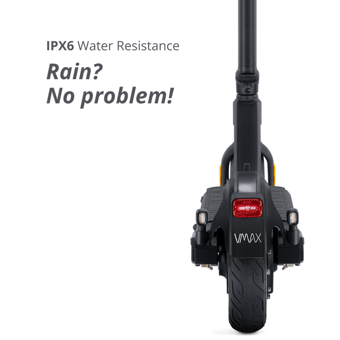 VMAX Mobility Inc VX2 Extreme - VMAX Electric Scooter — battery compartment