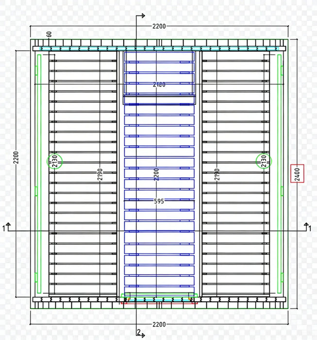 Finnish Sauna Builders Vassa Finnish Barrel Sauna with WiFi Heater - Finnish Sauna Builders — additional view 20