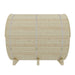 Finnish Sauna Builders Vassa Finnish Barrel Sauna with WiFi Heater - Finnish Sauna Builders — interior lighting