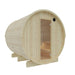 Finnish Sauna Builders Vassa Finnish Barrel Sauna with WiFi Heater - Finnish Sauna Builders — full room view