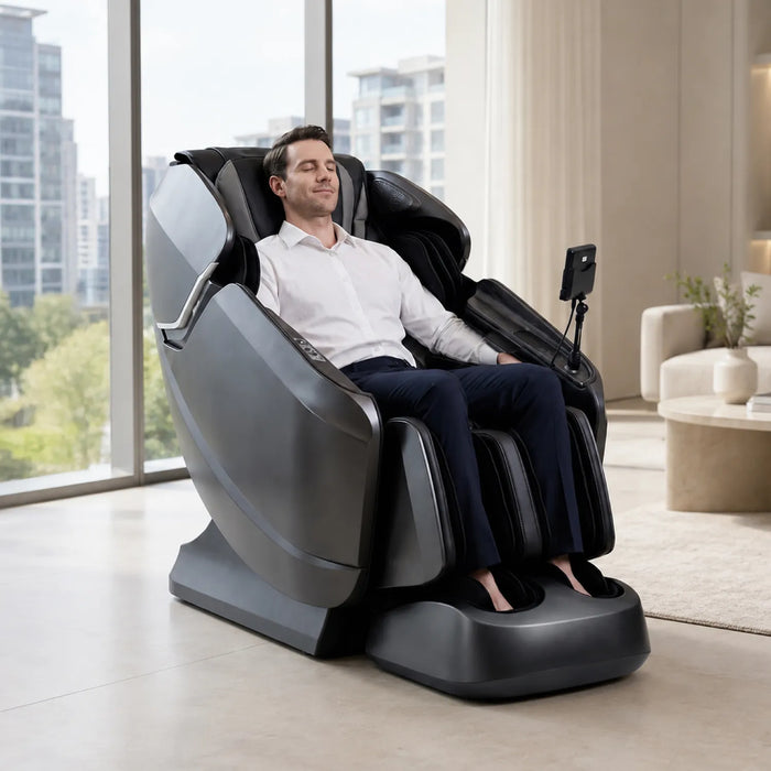 Titan Vega Duo 4D+3D massage chair front view