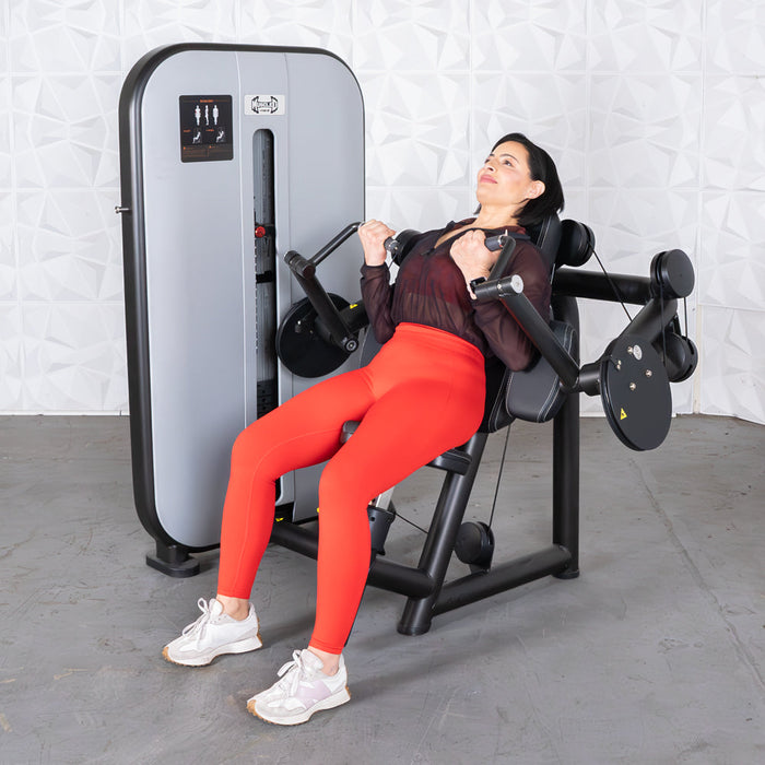 Muscle D Fitness Vogue Biceps Curl - Adjustable - Pin Selectorized - Arm Curl Machine