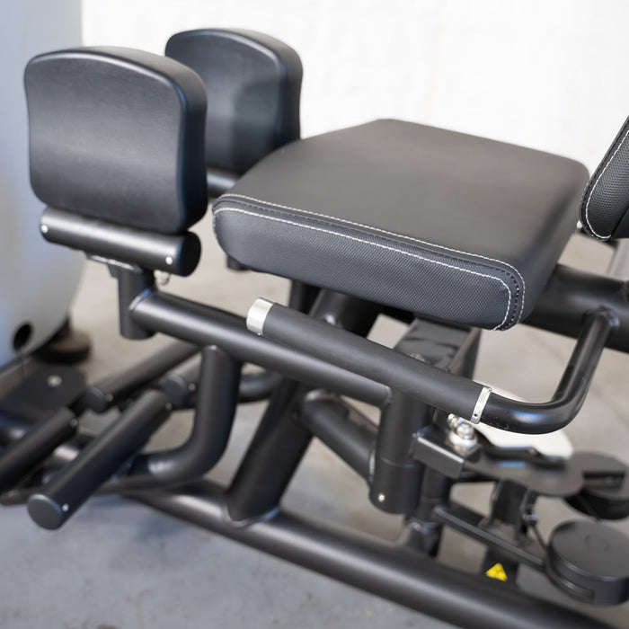 Muscle D Fitness Vogue Inner/Outer Thigh - Adjustable Seat - Pin Selectorized - Leg Workout Combo