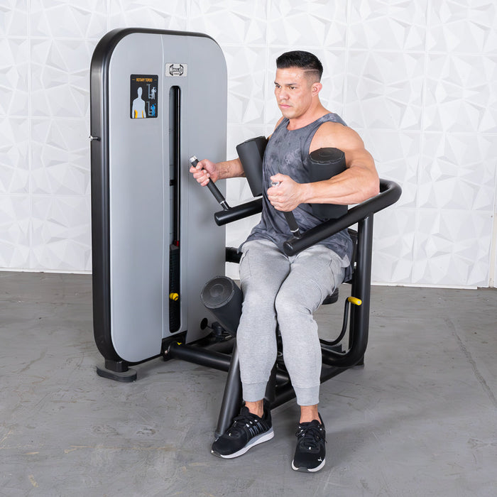 Muscle D Fitness Vogue Rotary Torso - AdjustableSeat - Pin Selectorized