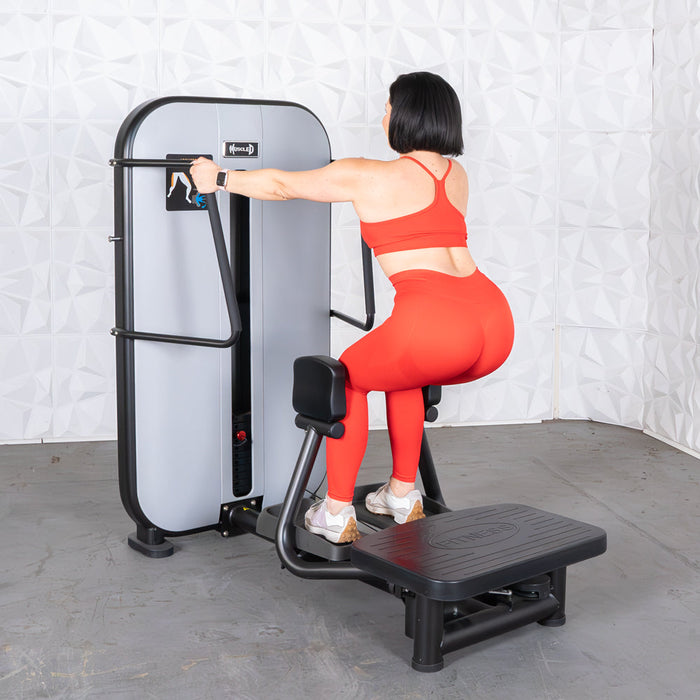 Muscle D Fitness Vogue Standing Abductor Machine - Standing Adjustable Pin Selectorized Abductor Machine