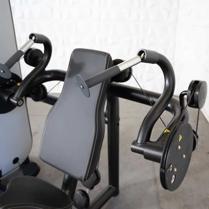 Muscle D Fitness Vogue Triceps Extension - Pin Selectorized - Adjustable Seat - Arm Workout