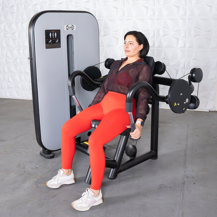 Muscle D Fitness Vogue Triceps Extension - Pin Selectorized - Adjustable Seat - Arm Workout