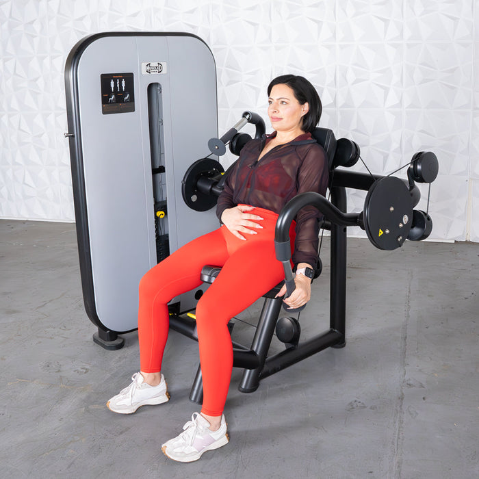 Muscle D Fitness Vogue Triceps Extension - Pin Selectorized - Adjustable Seat - Arm Workout