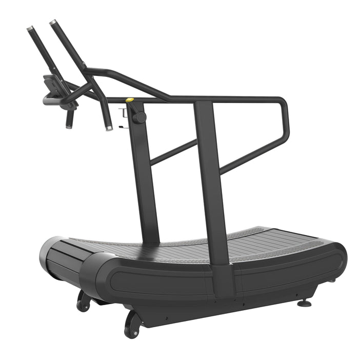 SKEISO WDL-003 curved treadmill rear angle