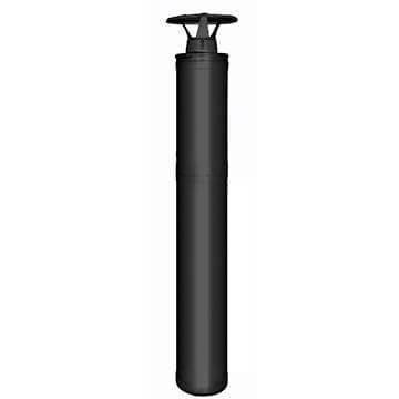 Finnish Sauna Builders Harvia Steel Chimney WHP1500M Black - Finnish Sauna Builders — exterior view