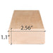 PROSAUNAS Alder 2x3 (28mm x 65mm) S4SEE SHP Sauna Wood - image 5