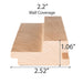 PROSAUNAS Alder Grace™ 2x3 (27mm x 64mm) T&G Sauna Wood - image 6
