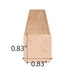 PROSAUNAS Alder 1x1 (21mm x 21mm) S4SEE SHP Sauna Wood - image 5