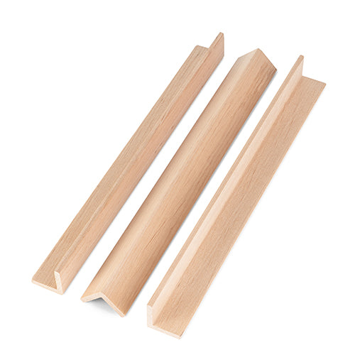 PROSAUNAS Alder 2x2 (28mm x 28mm) Outside Corner Trim VA Sauna Wood - image 6
