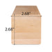 PROSAUNAS Alder 3x3 (68mm x 68mm) S4SEE SHP Engineered Sauna Wood - image 5