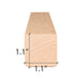 PROSAUNAS Alder 2x2 (28mm x 28mm) S4SEE SHP Sauna Wood - image 4