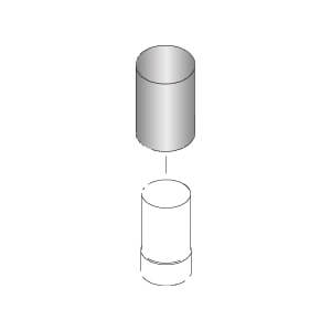 Finnish Sauna Builders Harvia Radiation Cover WZ020130 Stainless Steel - Finnish Sauna Builders — exterior view