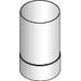 Finnish Sauna Builders Harvia Reducing Pipe WZ115120 Stainless Steel - Finnish Sauna Builders — exterior view