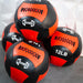 Muscle D Fitness Medicine Ball / Wall Ball - Muscle D Fitness - Heavy Duty Stitching - Multi-Pan... — grip and contact surface