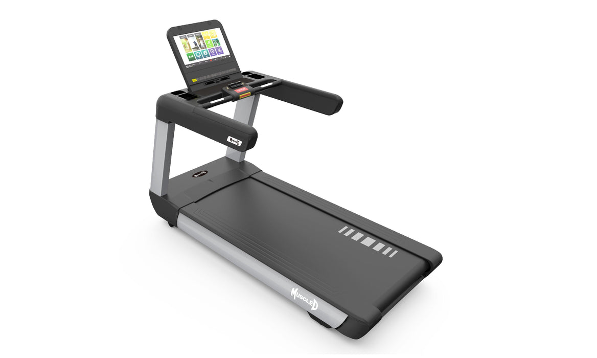 Muscle D Fitness V2 Touch Screen Commercial Treadmill - Muscle D Fitness - Upgraded Touch Screen Comm... — console and display