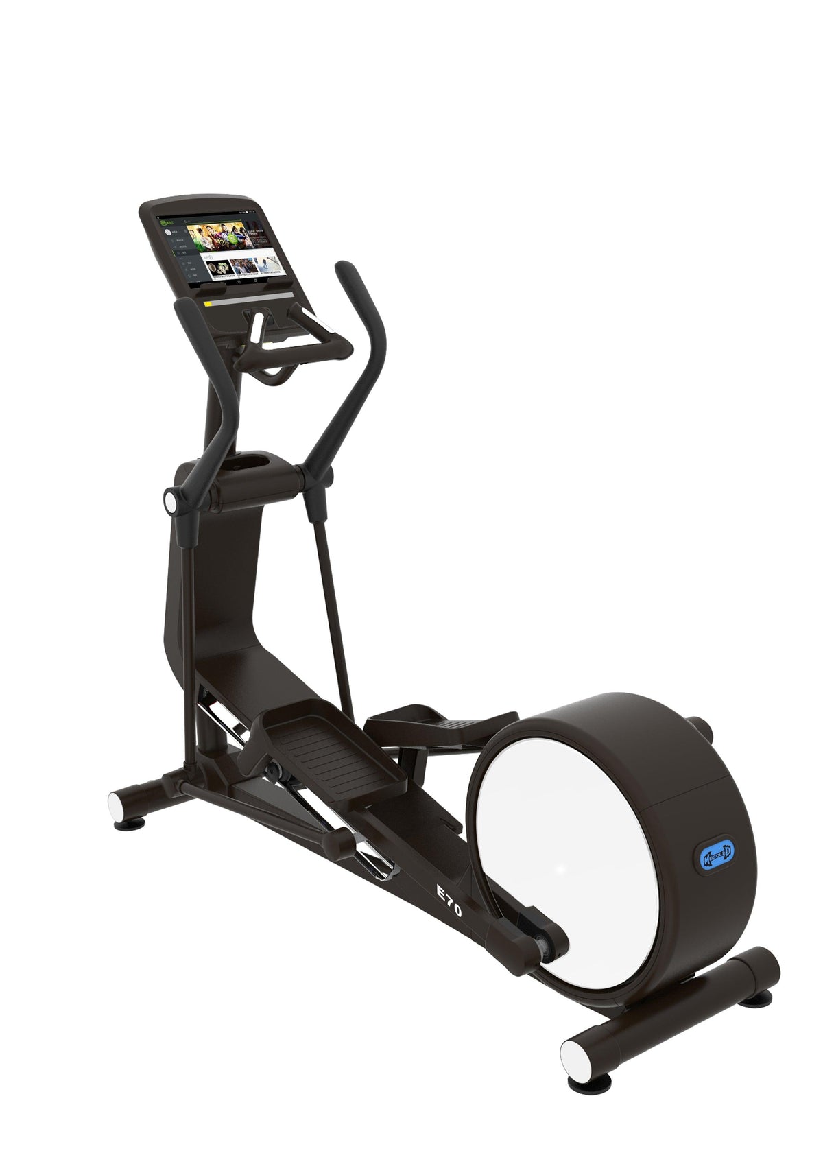 Commercial Elliptical Trainer - Touch Screen - Muscle D Fitness - Card ...