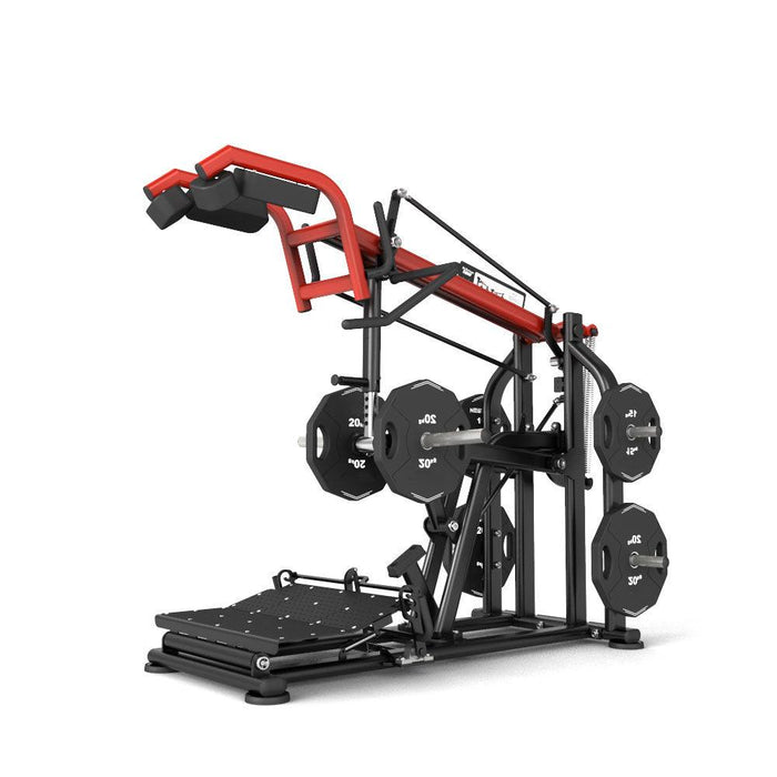 Muscle D Fitness Muscle D Fitness Pro Strength Squat/Calf Combo(Front&Back Squat) - Premium - Adjustable - Pla... — front view