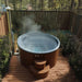 SaunaLife Model S4N Soak Series Home Wood-Burning Hot Tub, Natural - image 3