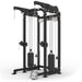 XMARK Commercial Half Rack Functional Trainer with Lat Pulldown and Low Row — weight load capacity