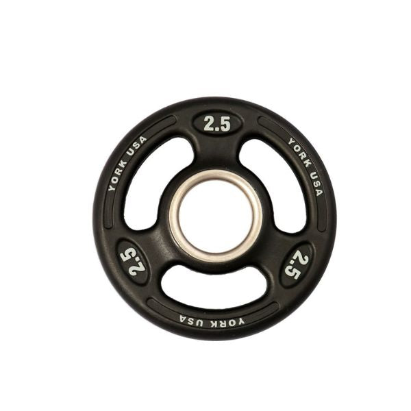York Barbell Iso-Grip Urethane Plate Sets